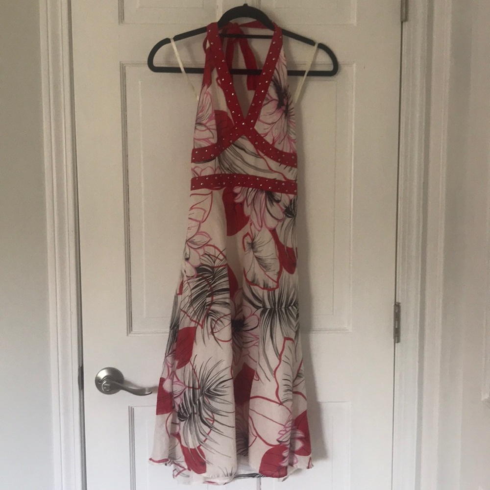 BCBG resort style fit & flair sundress